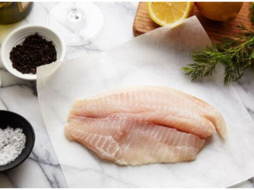 Tilapia Fillet, Frozen (sold by pound, 1 lb minimum)