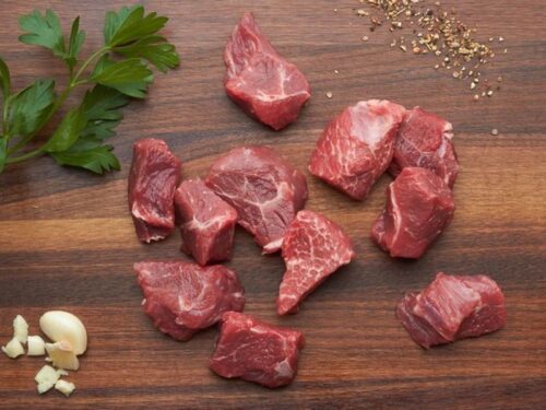 Beef Stew Meat (sold by pound, 1 lb minimum)