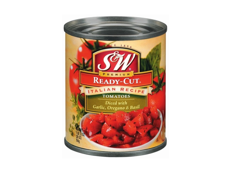 S&w tomatoes ready-cut peeled diced Original 28oz (011194370510)