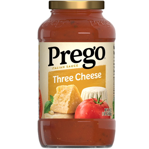 PREGO ITALIAN SAUCE THREE CHEESE 24OZ