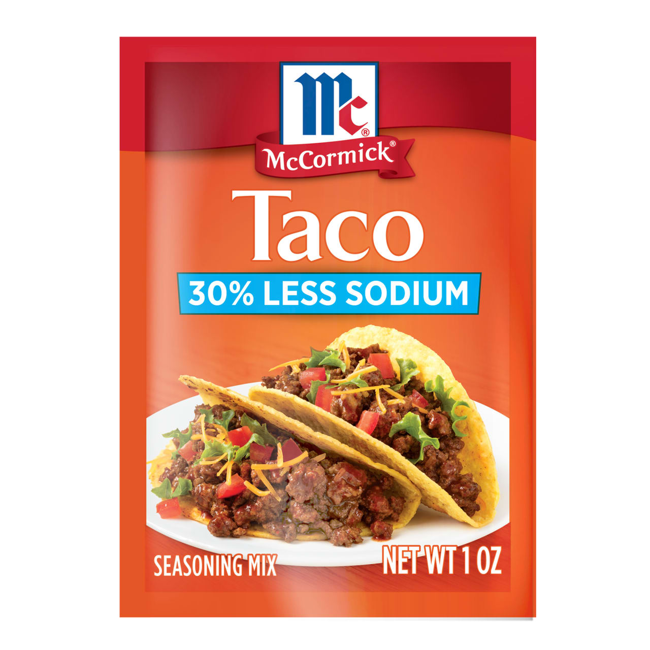 MCCORMICK TACO 30% LESS SODIUM MIX