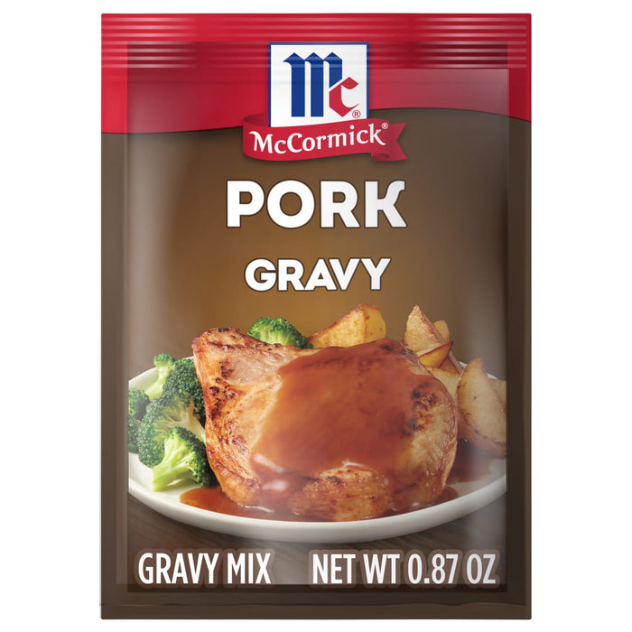 MCCORMICK PORK GRAVY MIX 0.87OZ