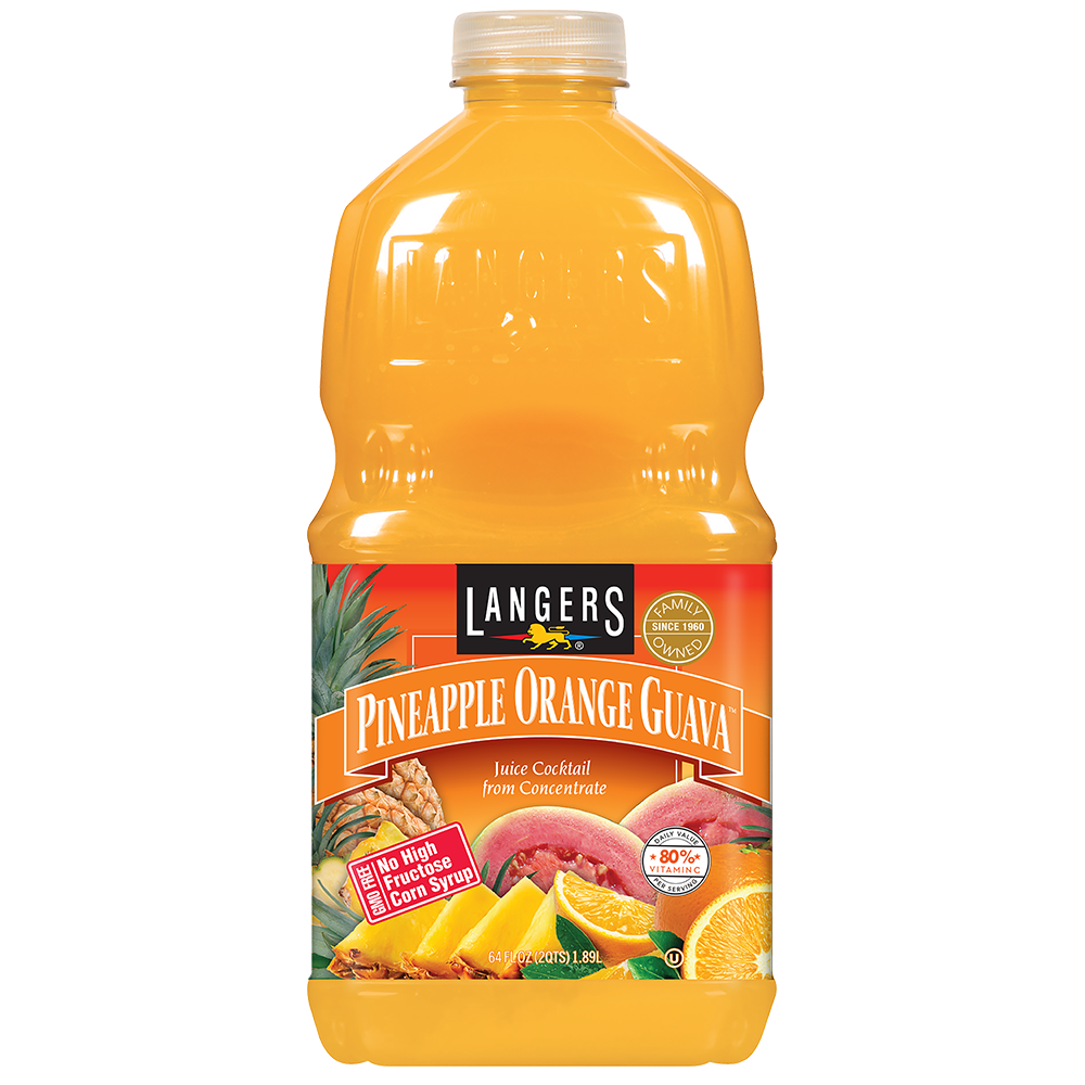 LANGERS PINEAPPLE ORANGE 64OZ