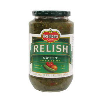 DEL MONTE SWEET PICKLE RELISH 22OZ