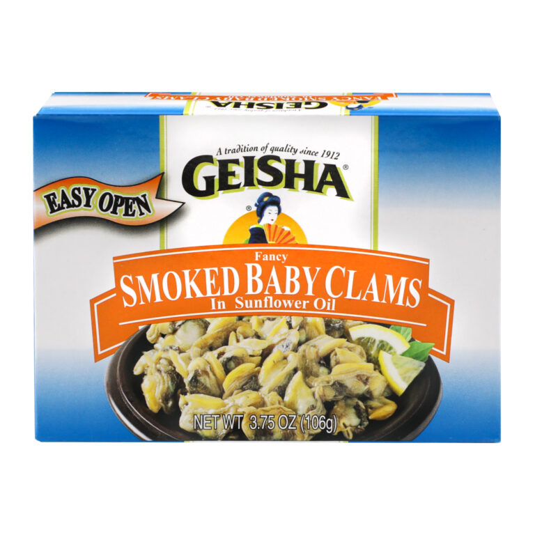 GEISHA SMOKED CLAMS 3.75OZ