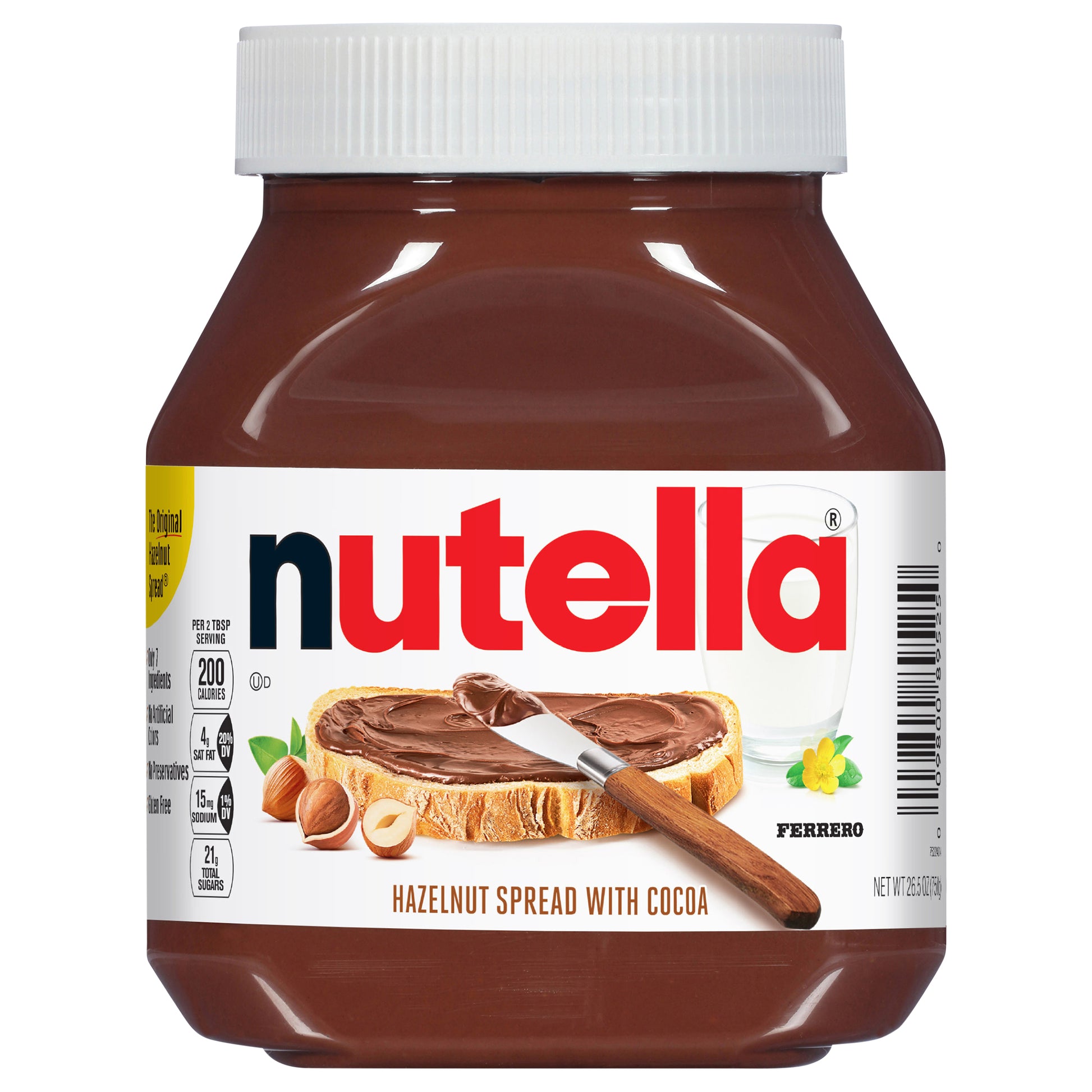 NUTELLA HAZELNUT SPREAD 26.5OZ