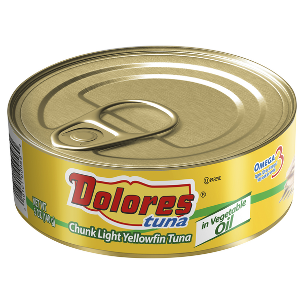 DOLORES TUNA IN VEGETABLE OIL 5OZ