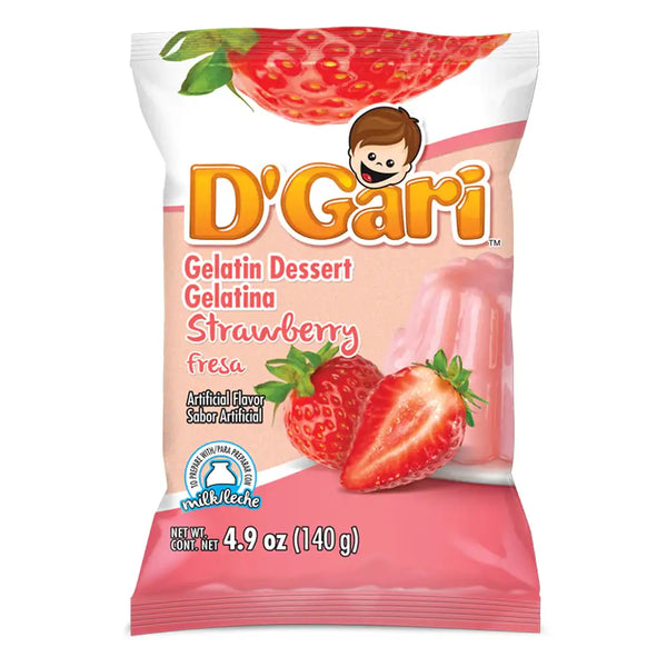 DGARI STRAWBERRY GELATIN MILK 4.2OZ