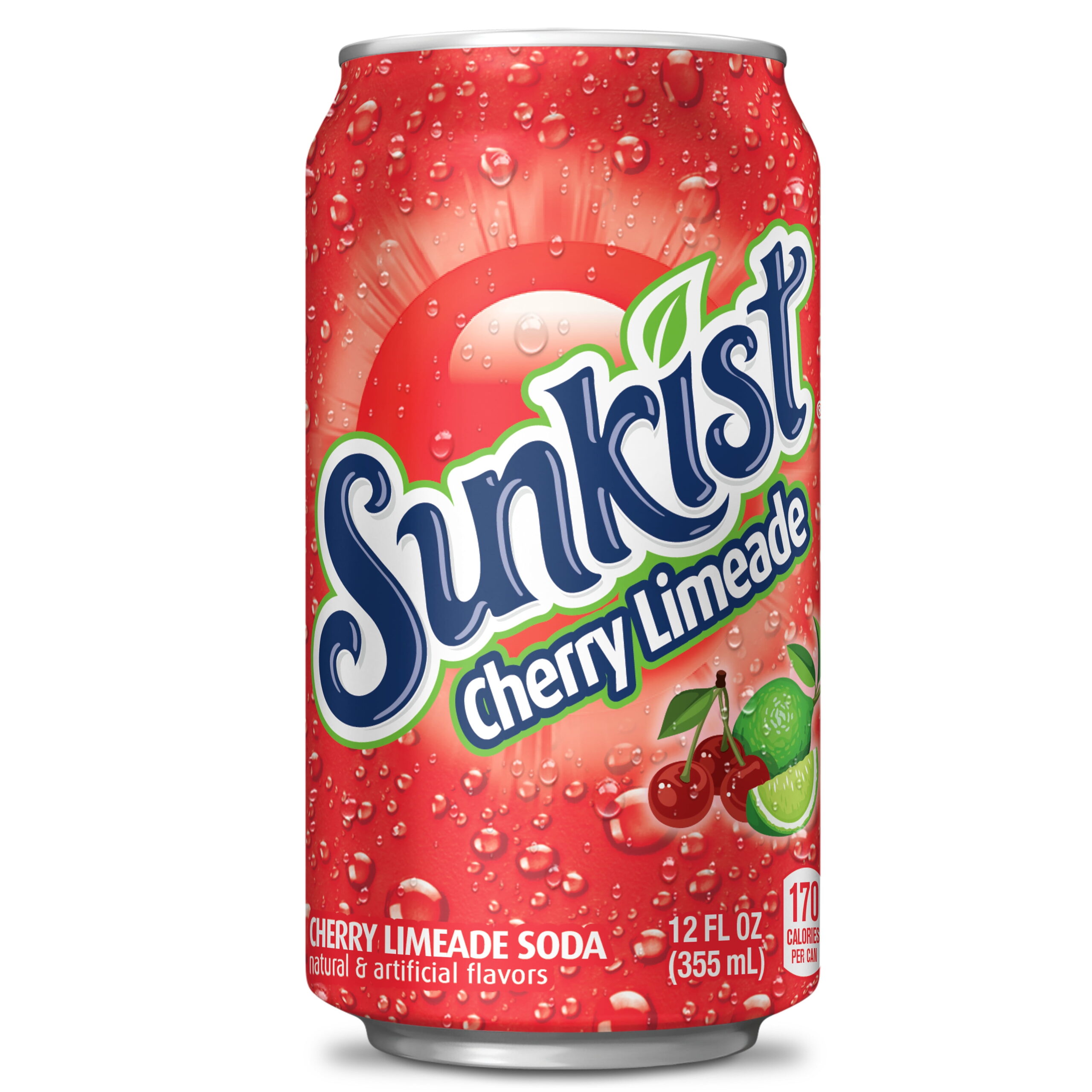 SUNKIST CHERRY LIMEADE 12OZ