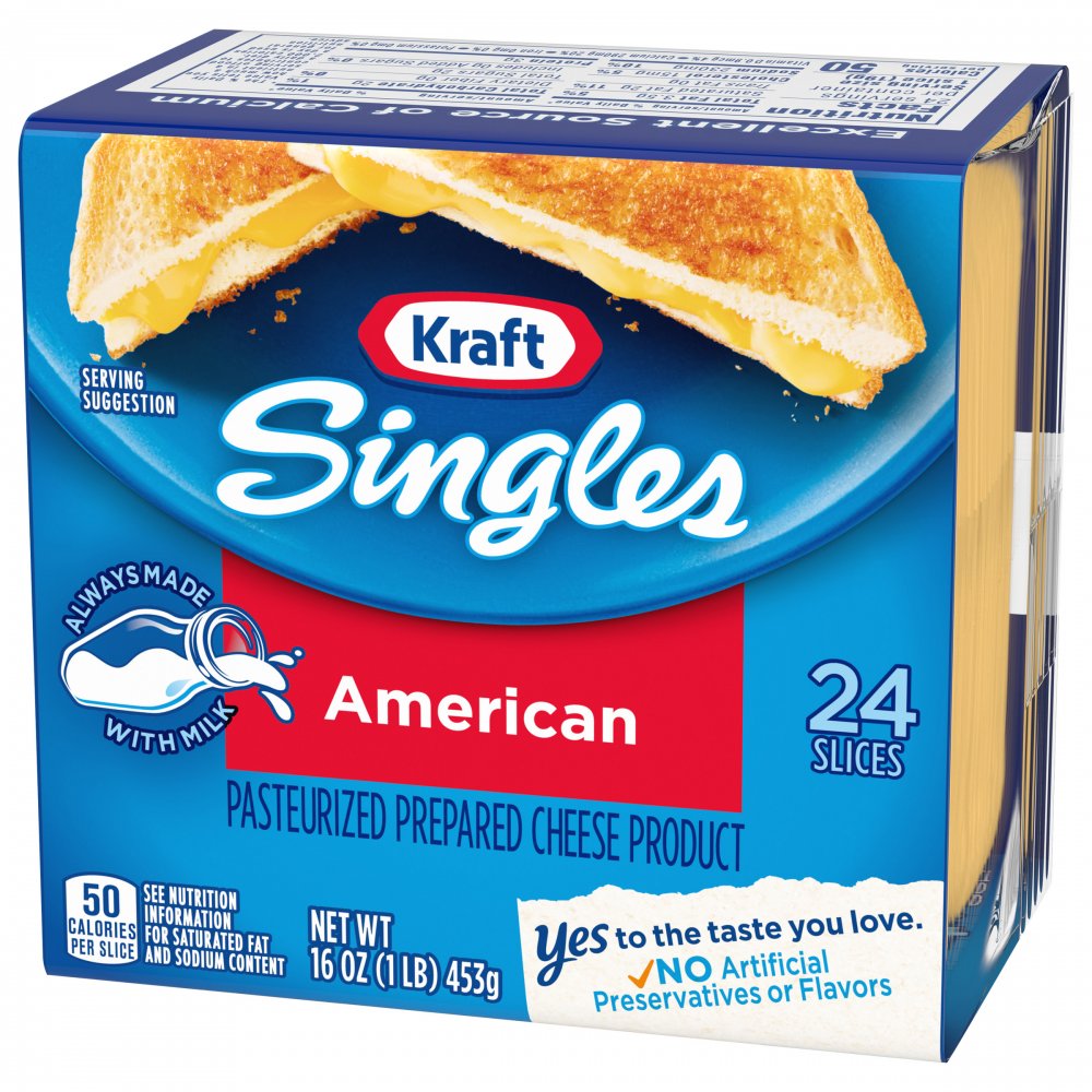 KRAFT SINGLES AMERICAN 16OZ