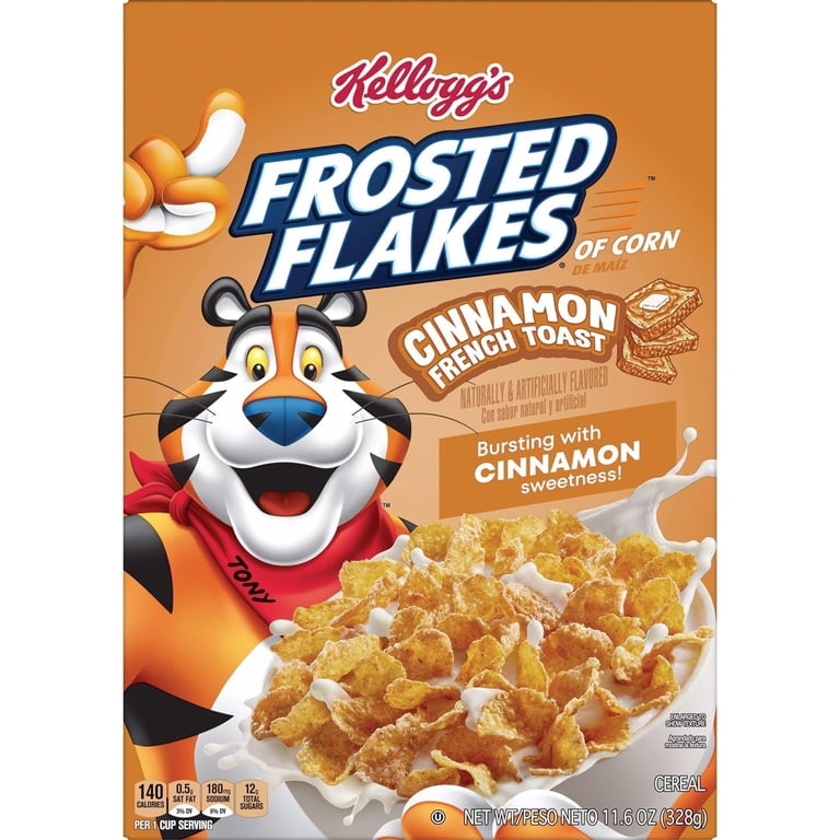 FROSTED FLAKES CINNAMON FRENCH TOAST 11.6OZ