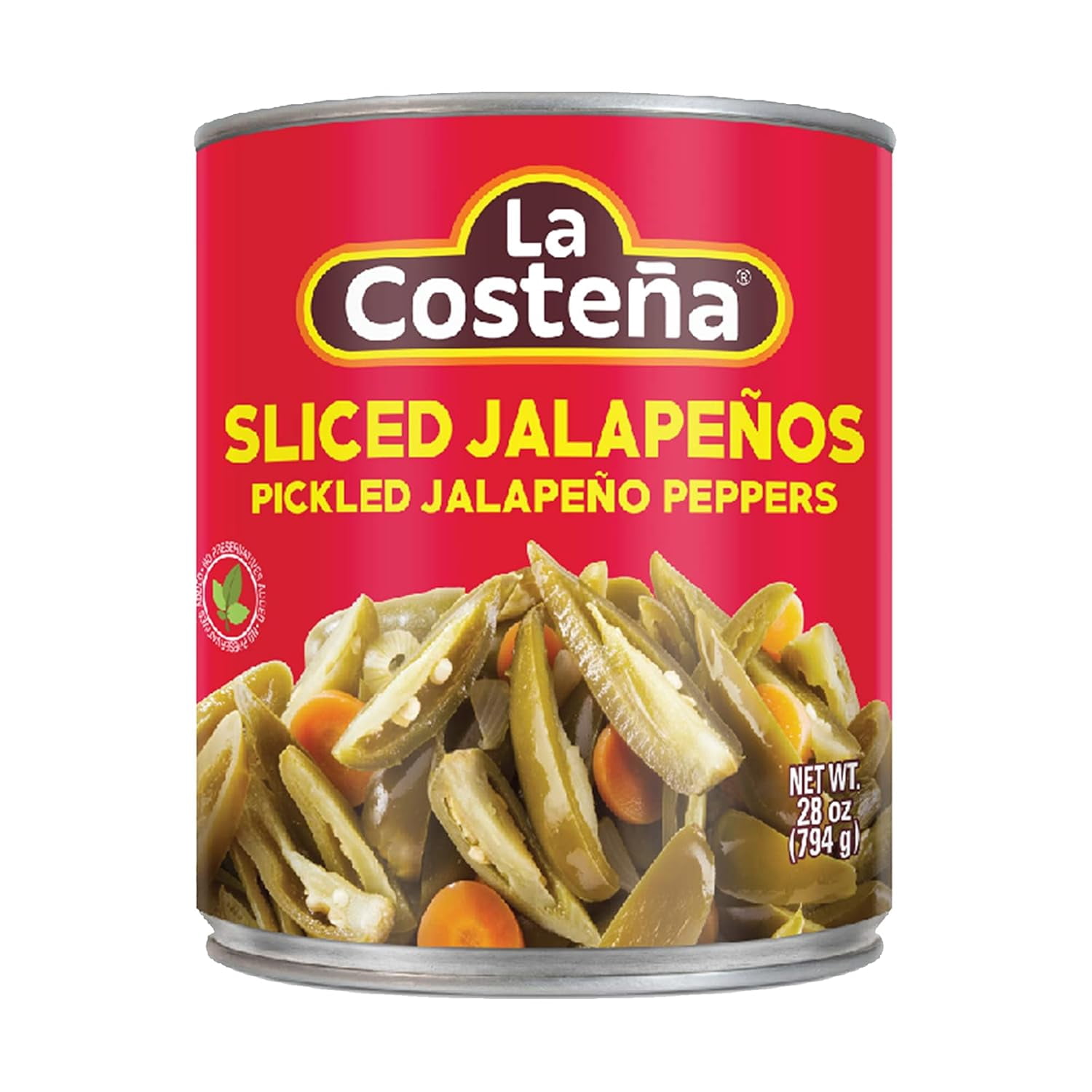 LA COSTENA SLICED JALAPENOS 28OZ