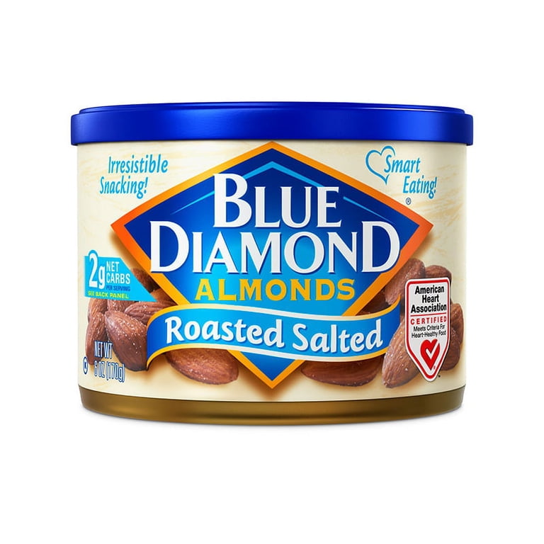 BLUE DIAMOND ALMONDS ROASTED SALTED 6OZ