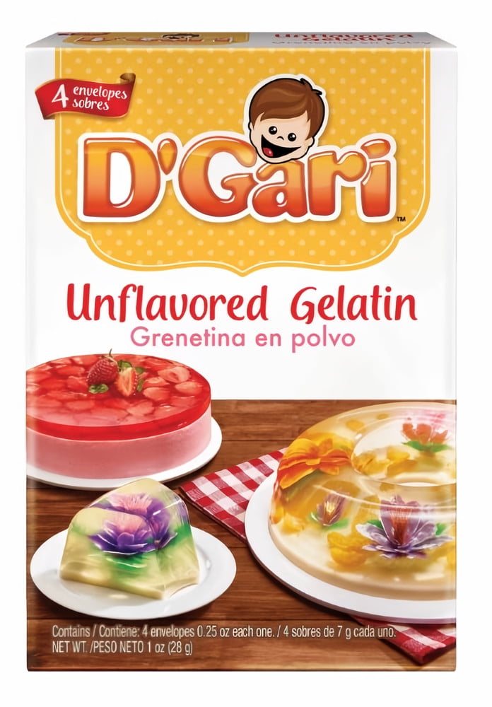 DGARI UNFLAVORED GELATIN 1OZ