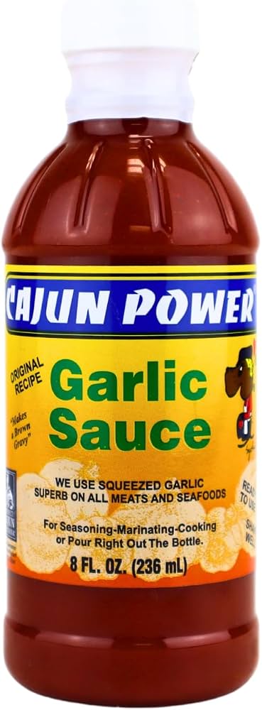 CAJUN POWER GARLIC SAUCE 8OZ