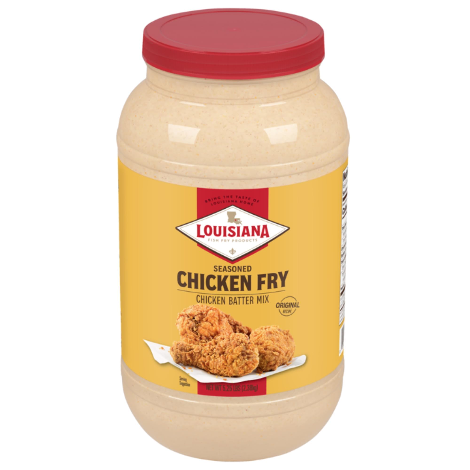 LOUISIANA CHICKEN FRY SEASONED 5.25LB