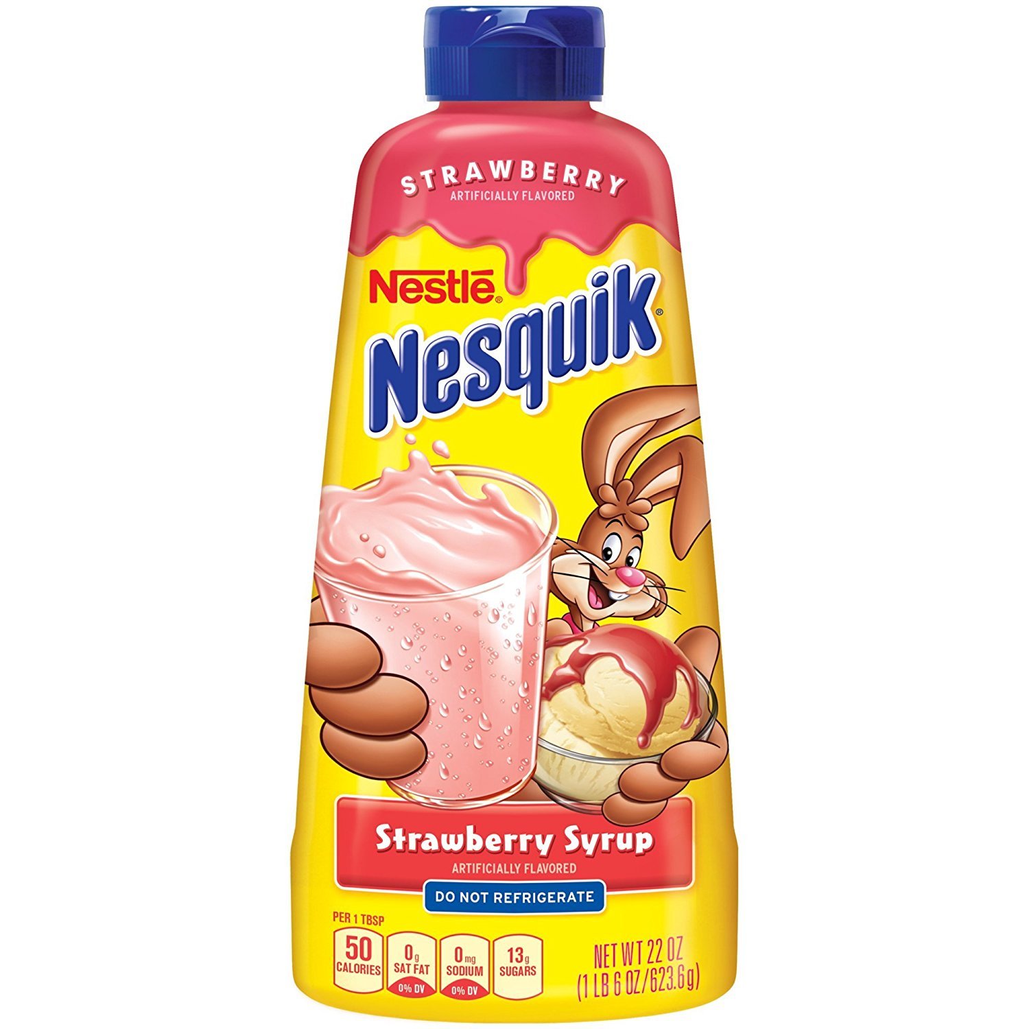 NESQUIK STRAWBERRY SYRUP 22OZ