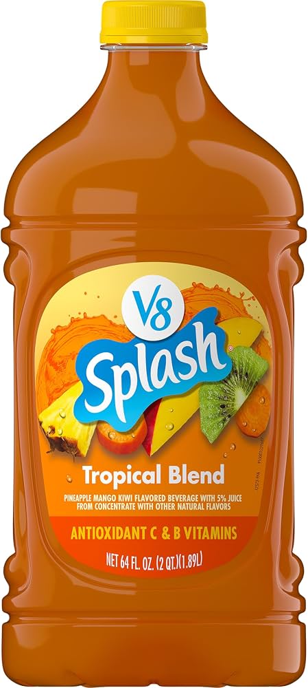 V8 SPLASH TROPICAL BLEND 64OZ