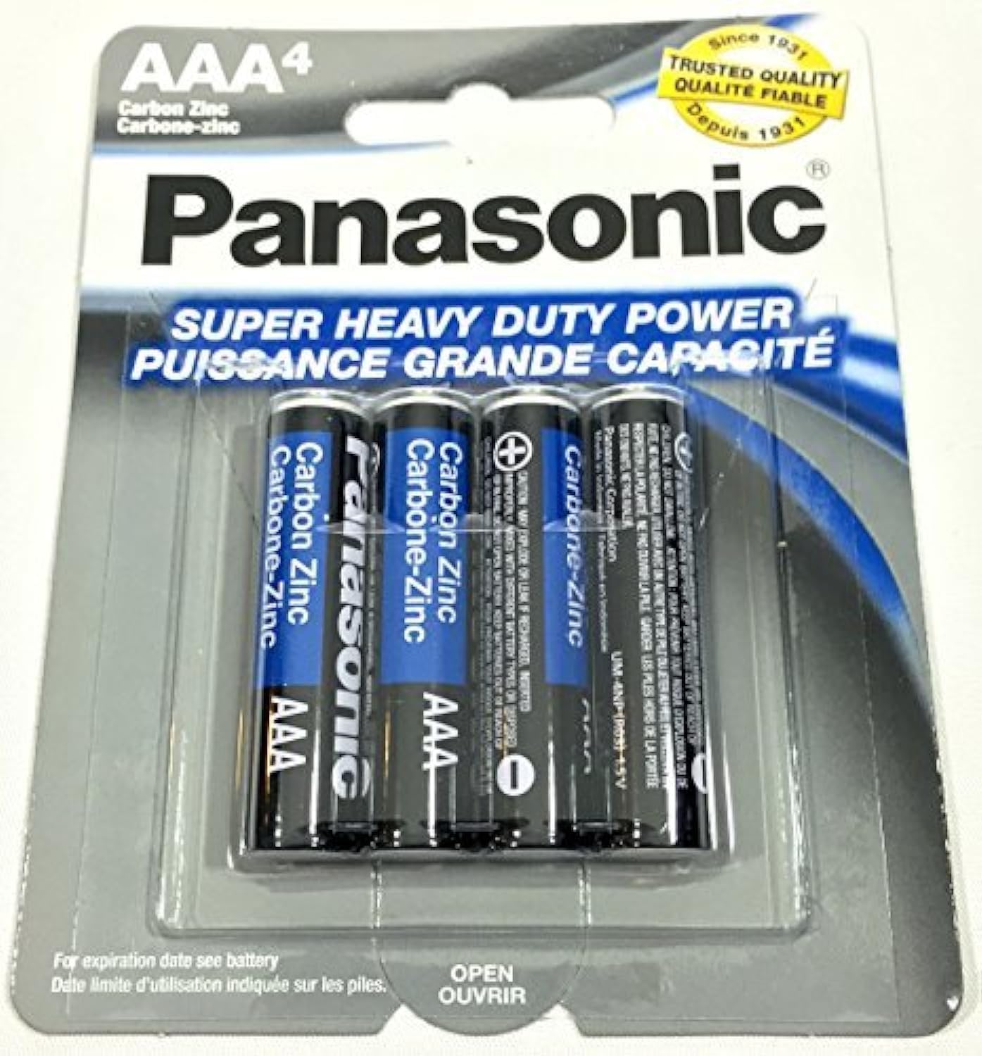 PANASONIC BATTERIES AAA4
