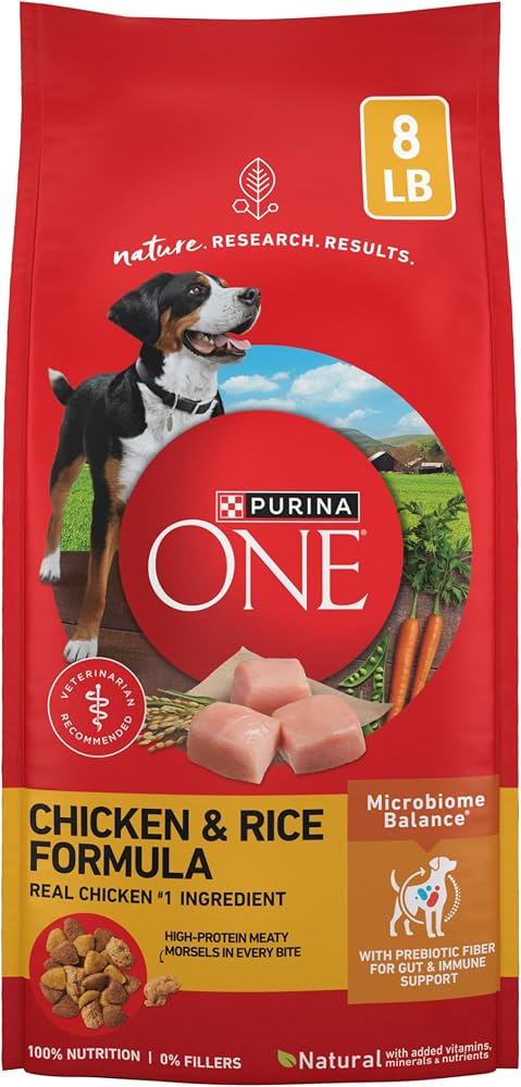 PURINA ONE CHICKEN & RICE 8LB