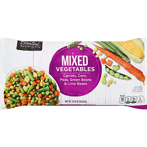 ESSENTIAL EVERYDAY MIXED VEGETABLES 32OZ