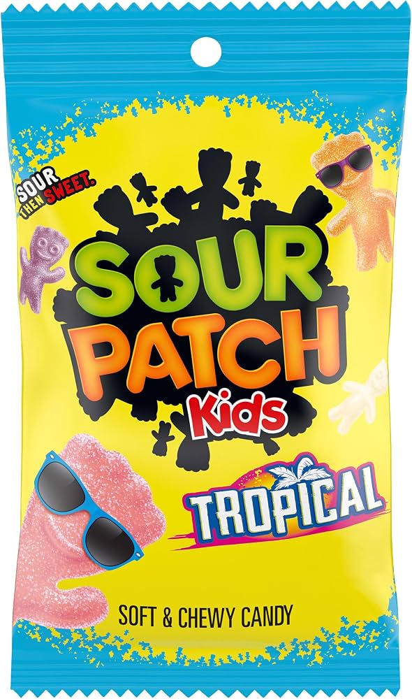 SOUR PATCH KIDS TROPICAL 8OZ