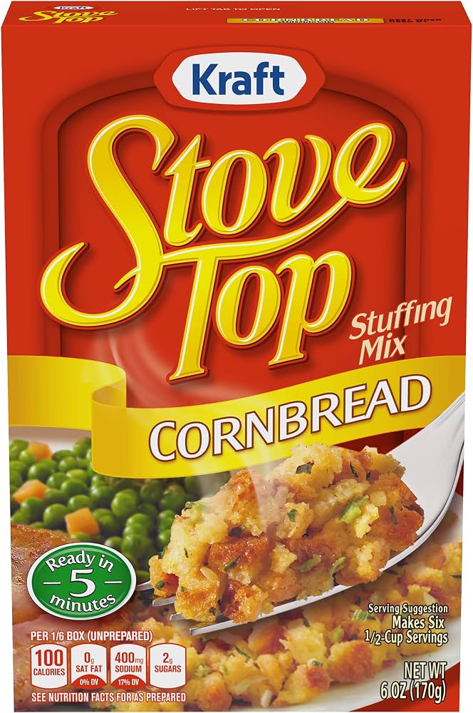 STOVE TOP CORNBREAD STUFFING 6OZ