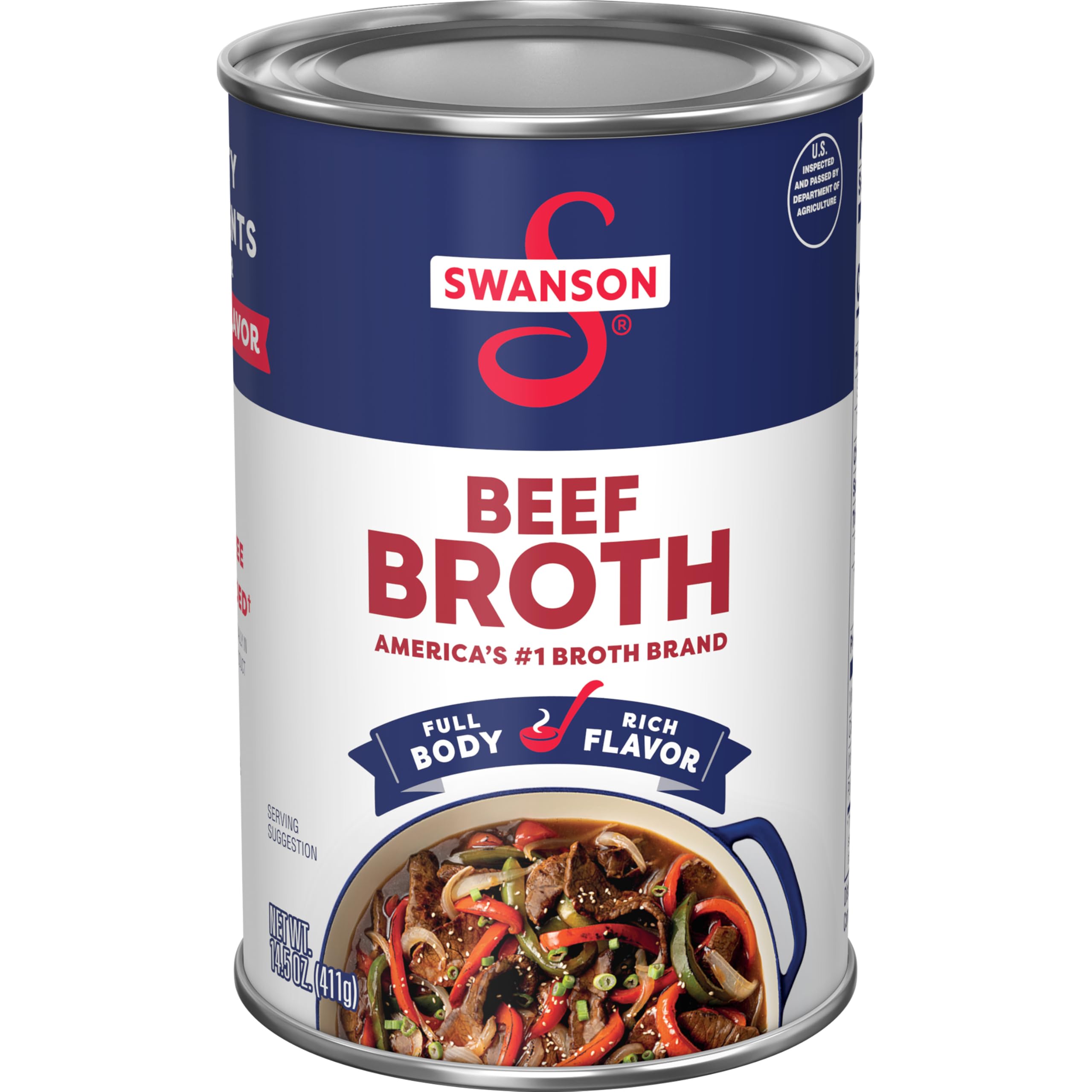 SWANSON BEEF BROTH 14.5OZ
