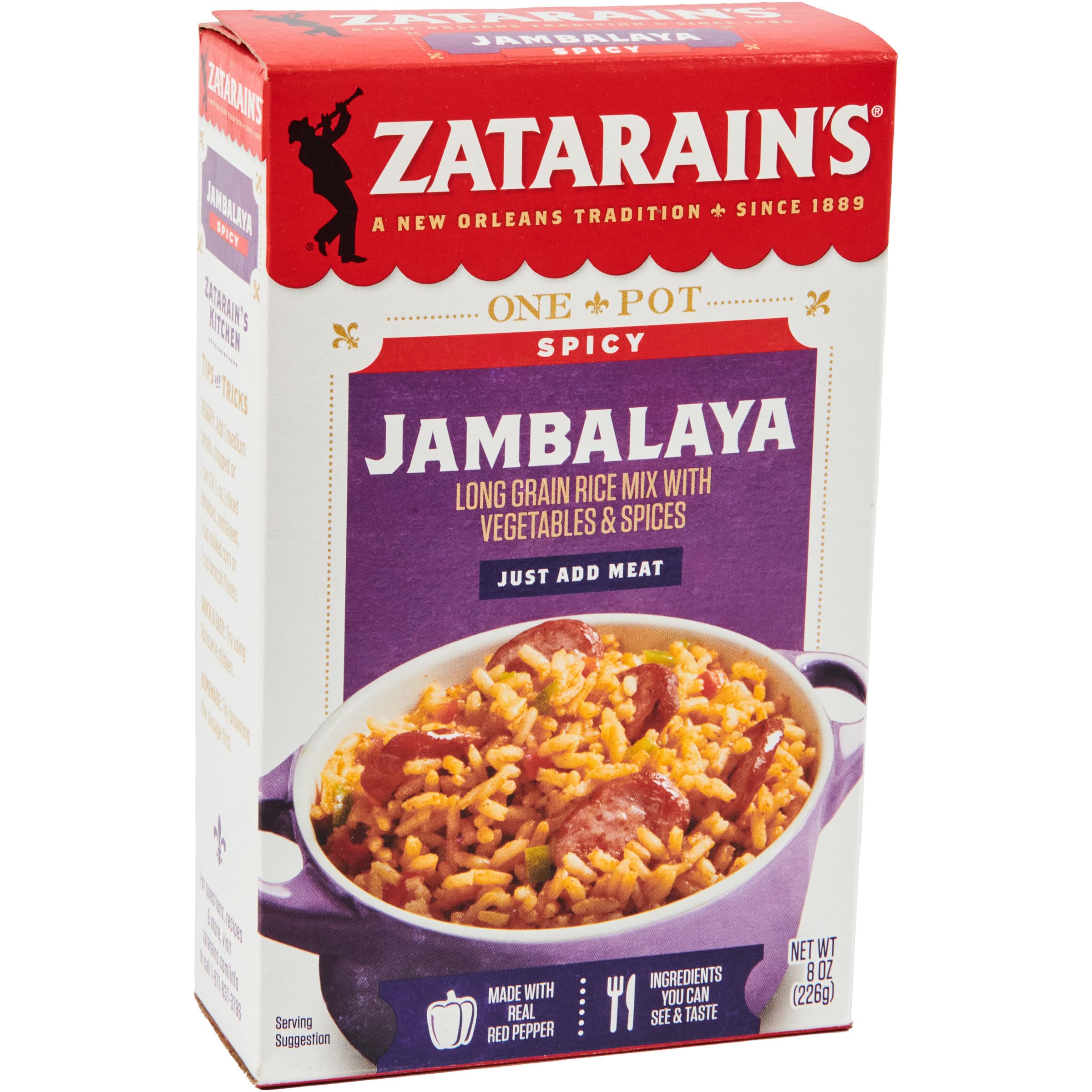 ZATARAINS JAMBALAYA SPICY 8OZ