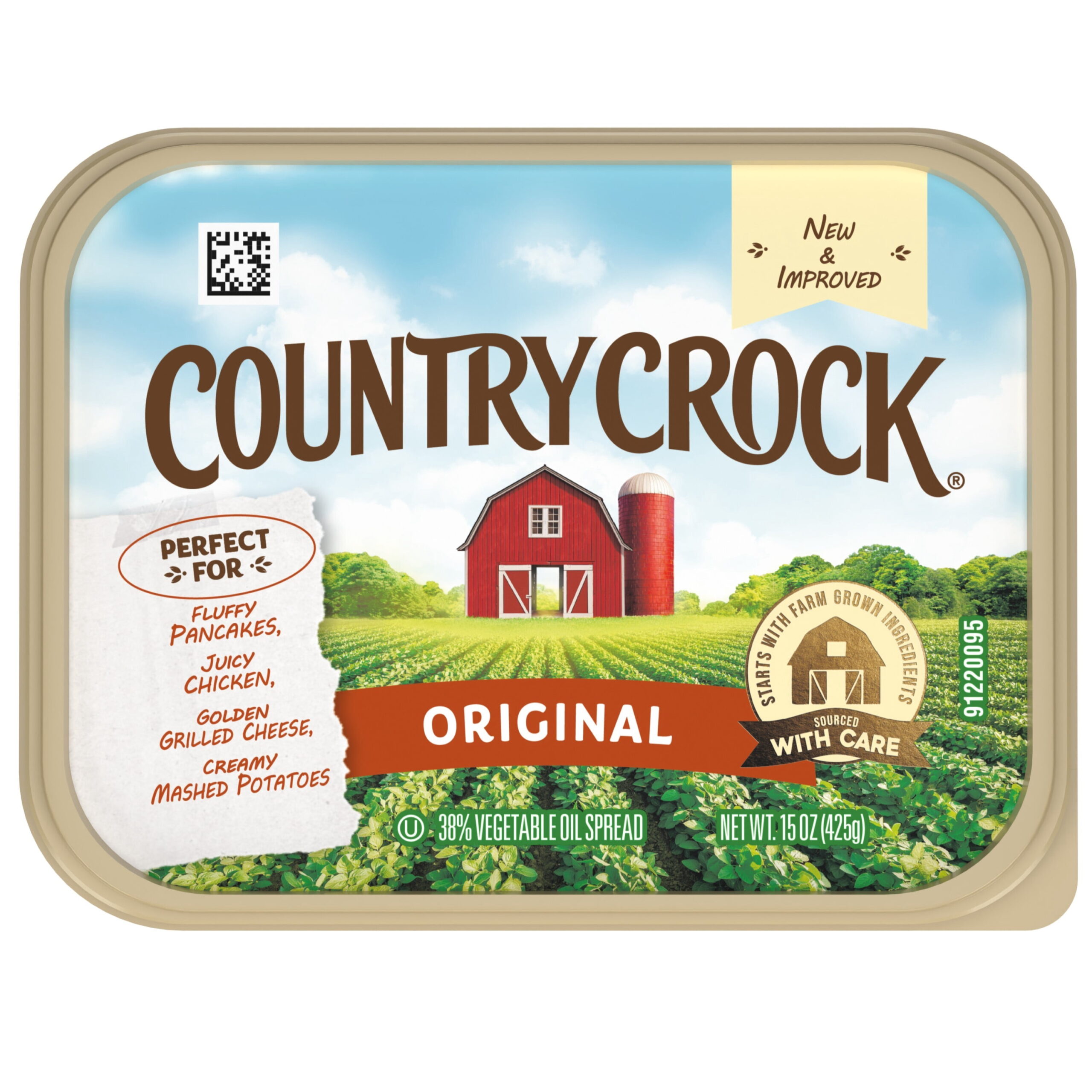 COUNTRY CROCK VEGETABLE OIL SPREAD 15OZ