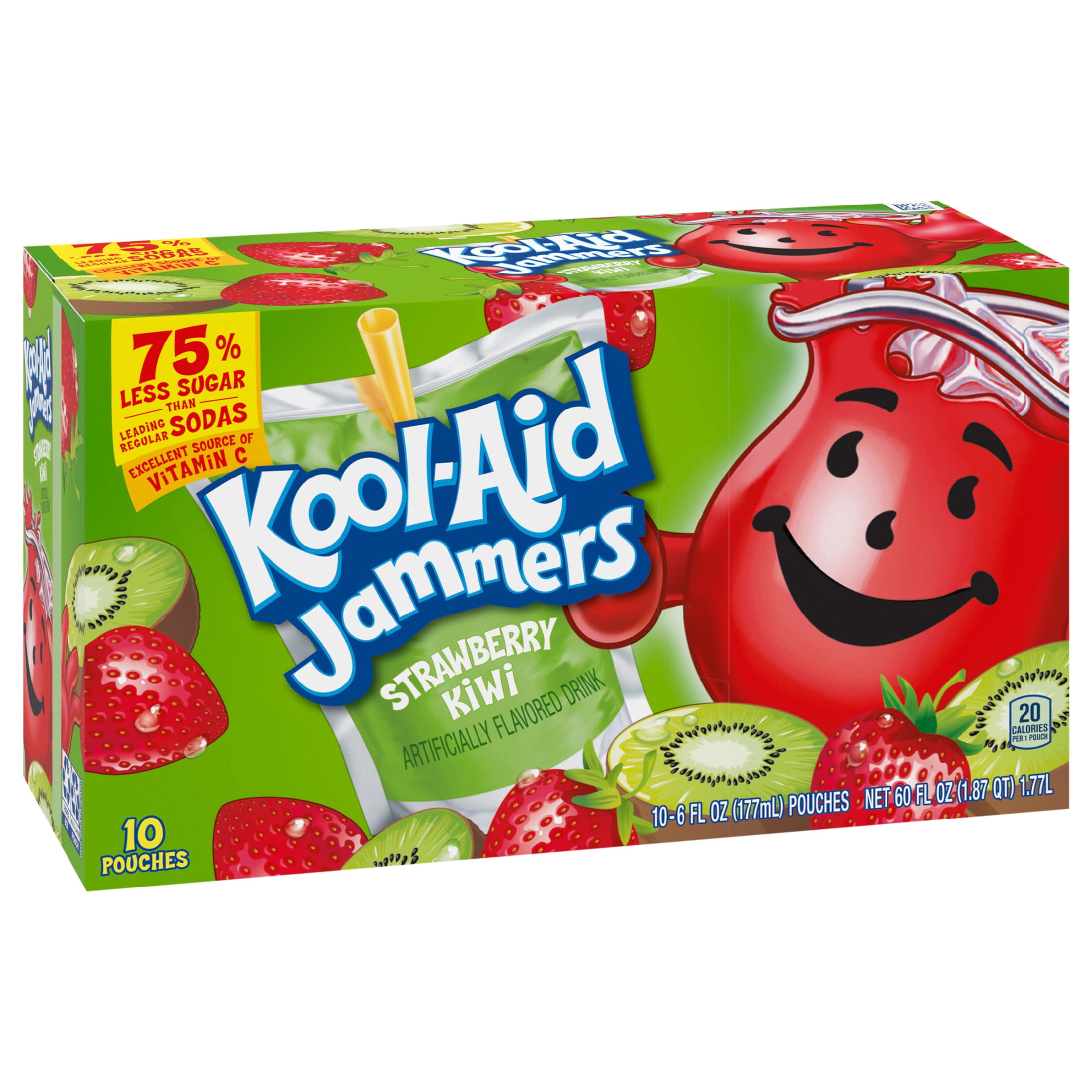 KOOL AID JAMMERS STRAWBERRY KIWI 10P
