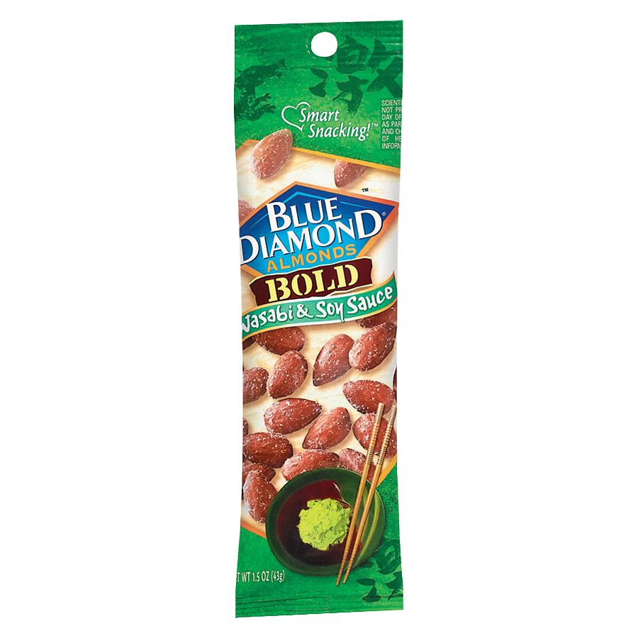 BLUE DIAMOND ALMONDS WASABI & SOY SAUCE