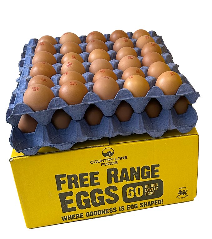 COUNTRY EGGS BROWN MEDIUM 30P