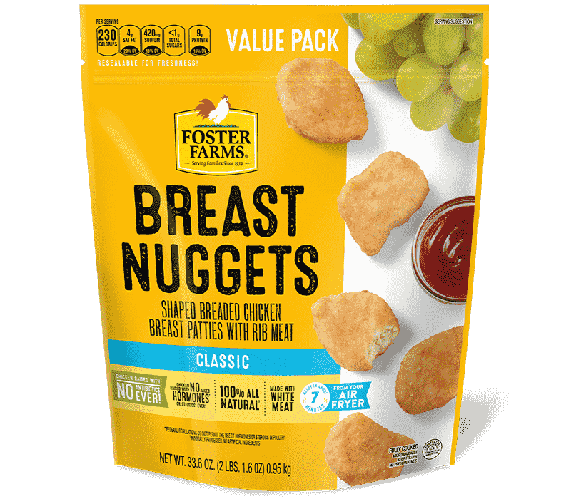 FOSTER FARMS BREAST NUGGETS 32OZ