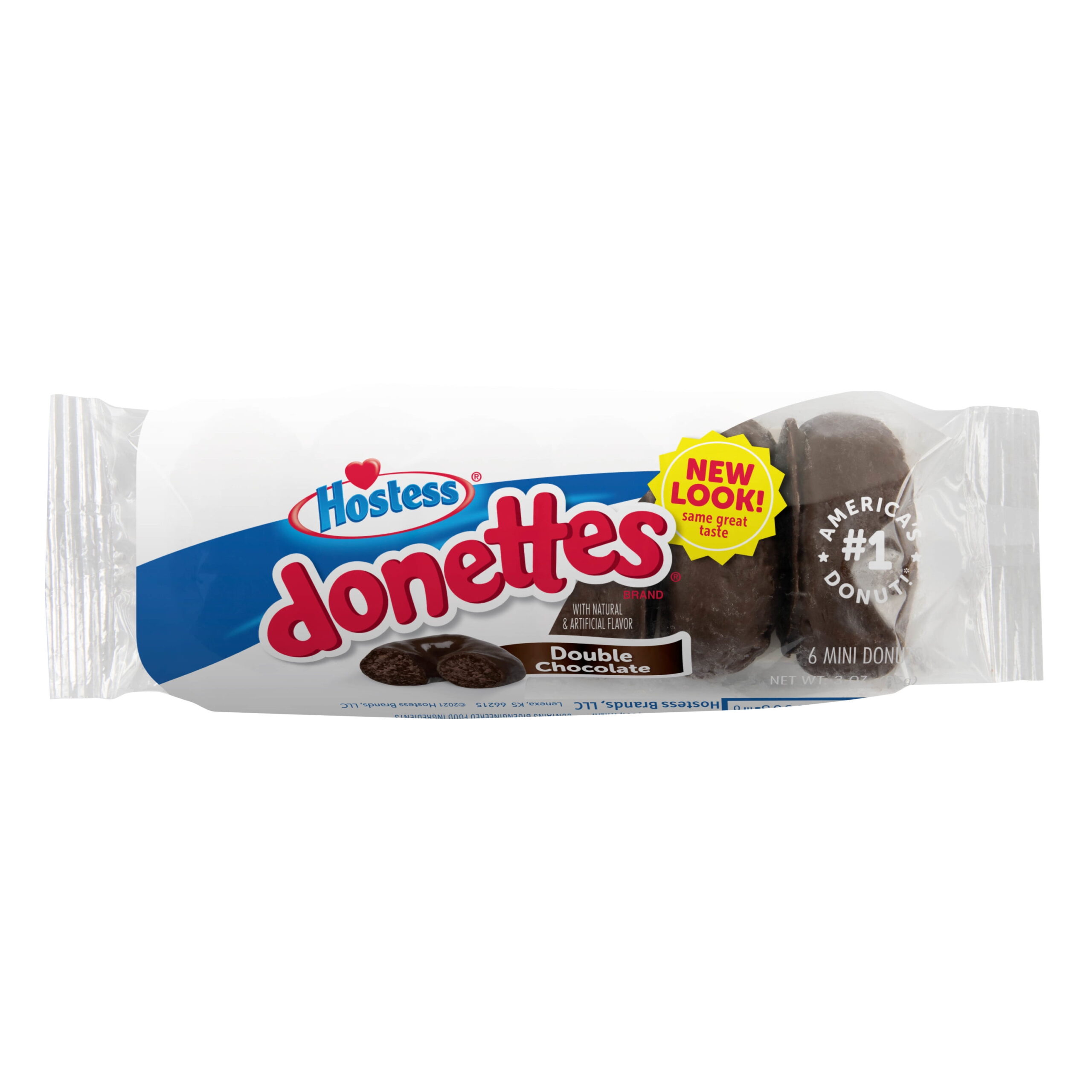 HOSTESS DONETTES DOUBLE CHOCOLATE 3OZ