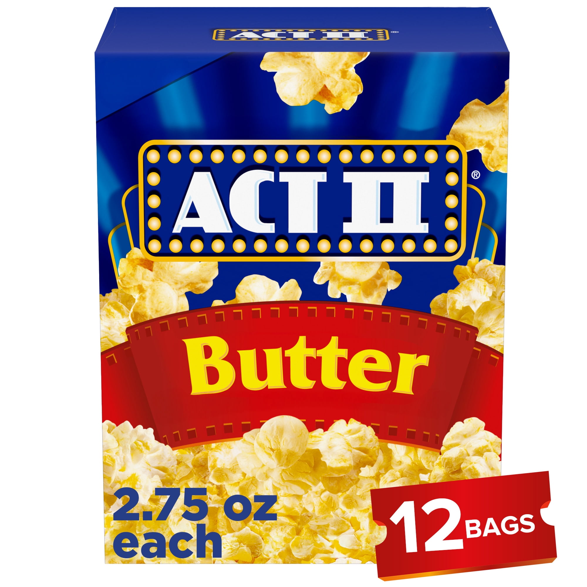 ACT II BUTTER POPCORN 2.75OZ