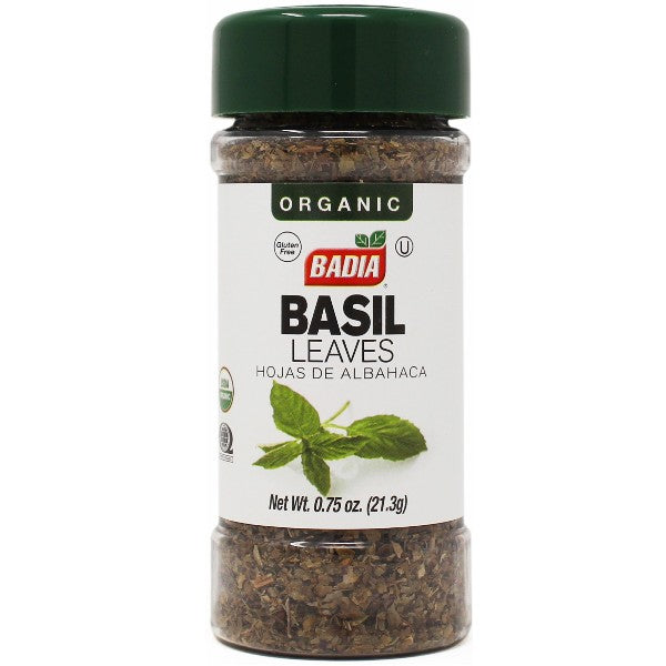 BADIA BASIL LEAVES ORGANIC 0.75OZ