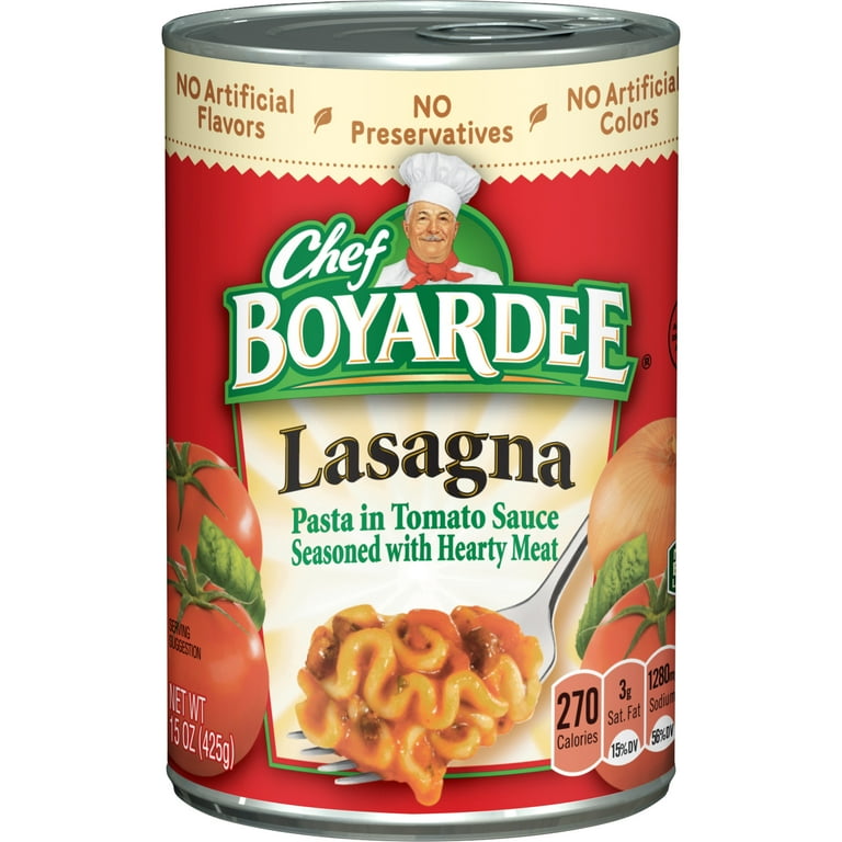 CHEF BOYARDEE LASAGNA 15OZ