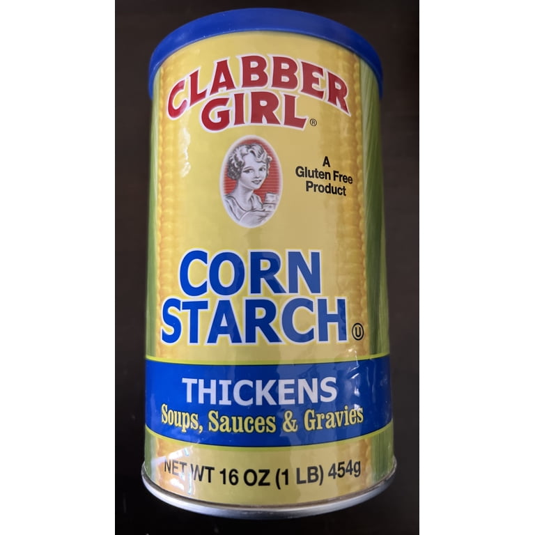 CLABBER GIRL CORN STARCH 16OZ