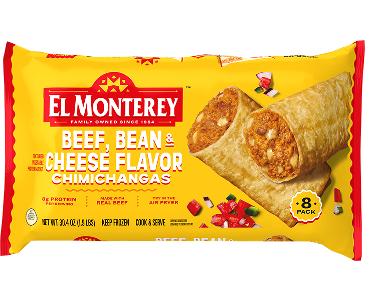 EL MONTEREY BEEF BEAN & CHEESE CHIMICHAN