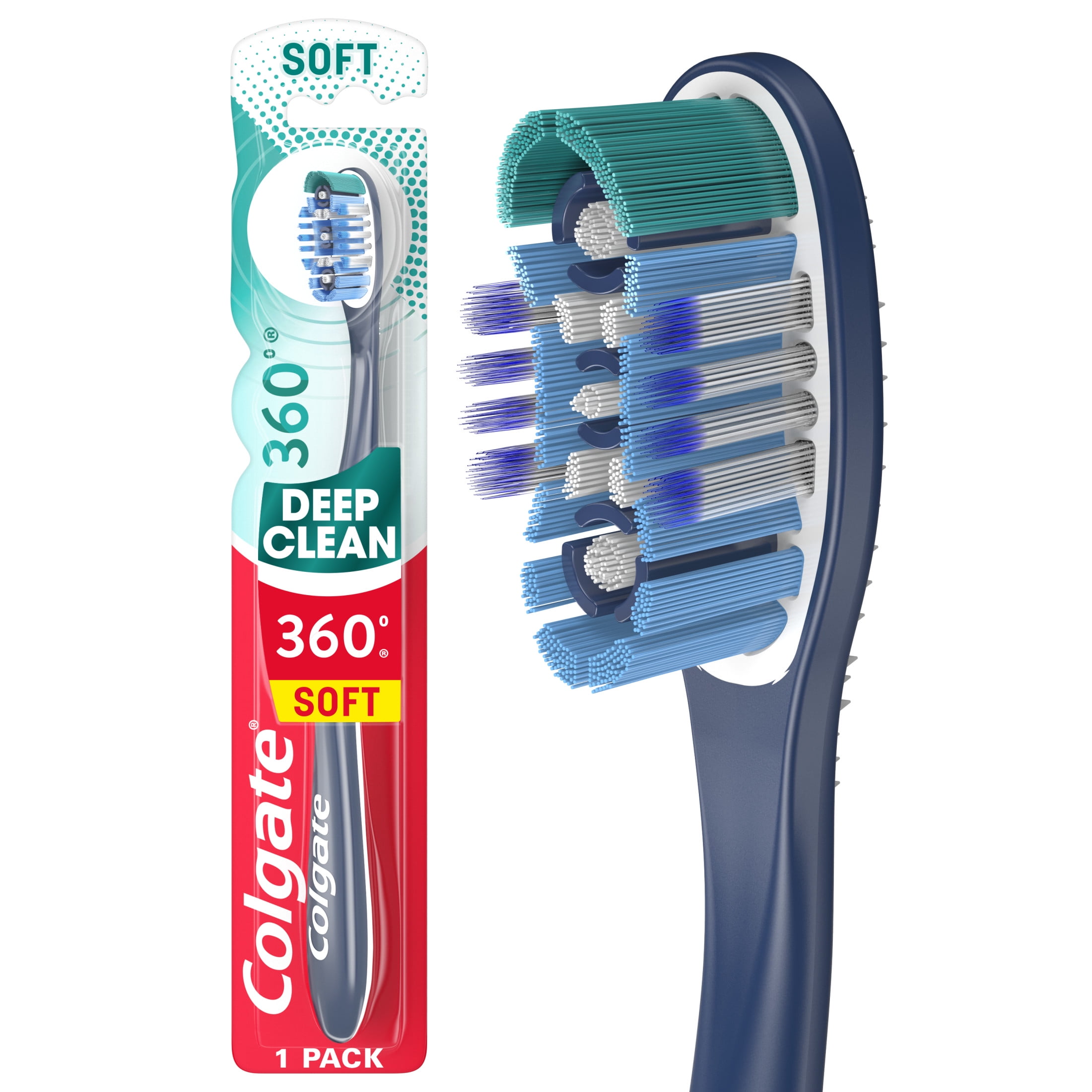 COLGATE TOOTHBRUSH 360 DEEP CLEAN SOFT