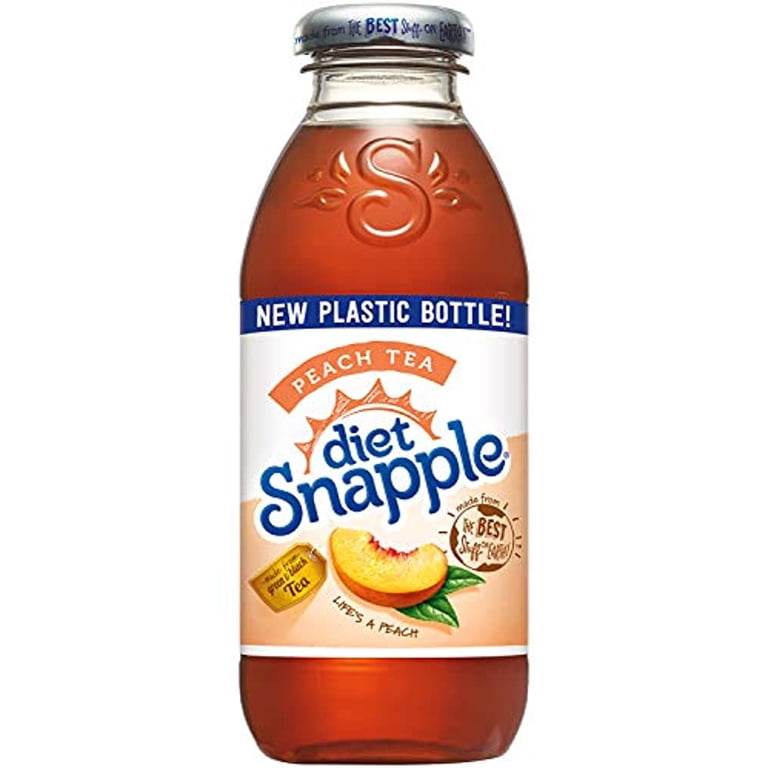 SNAPPLE DIET PEACH 16OZ