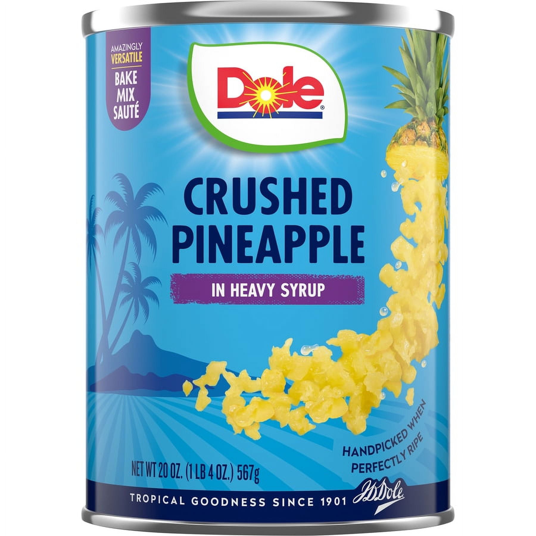 DOLE CRUSHED PINEAPPLE 20OZ