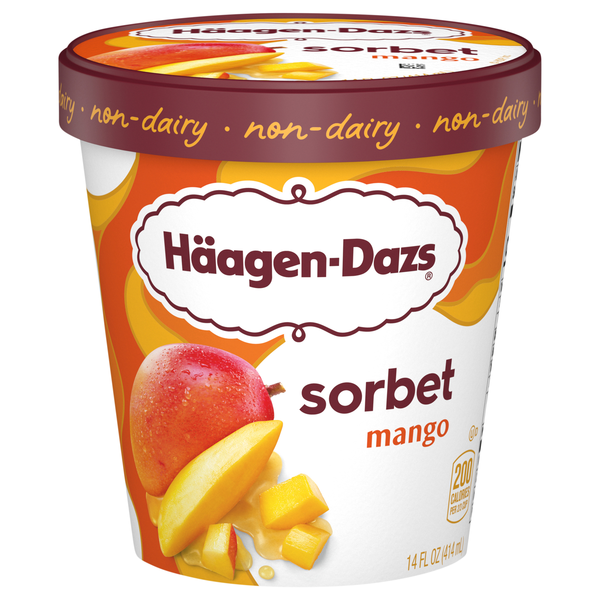 HAAGEN DAZS SORBET MANGO 14OZ