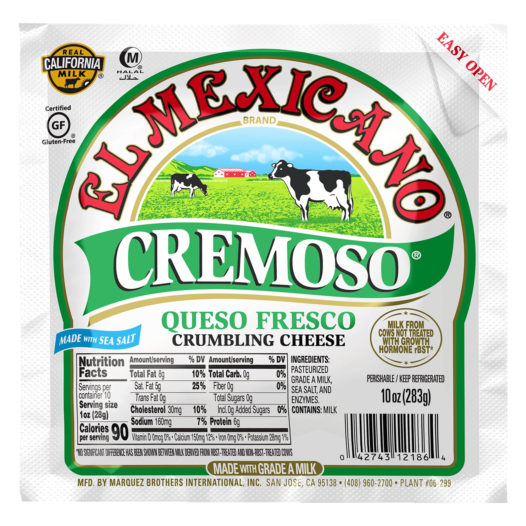 EL MEXICANO CRUMBLING CHEESE 10OZ