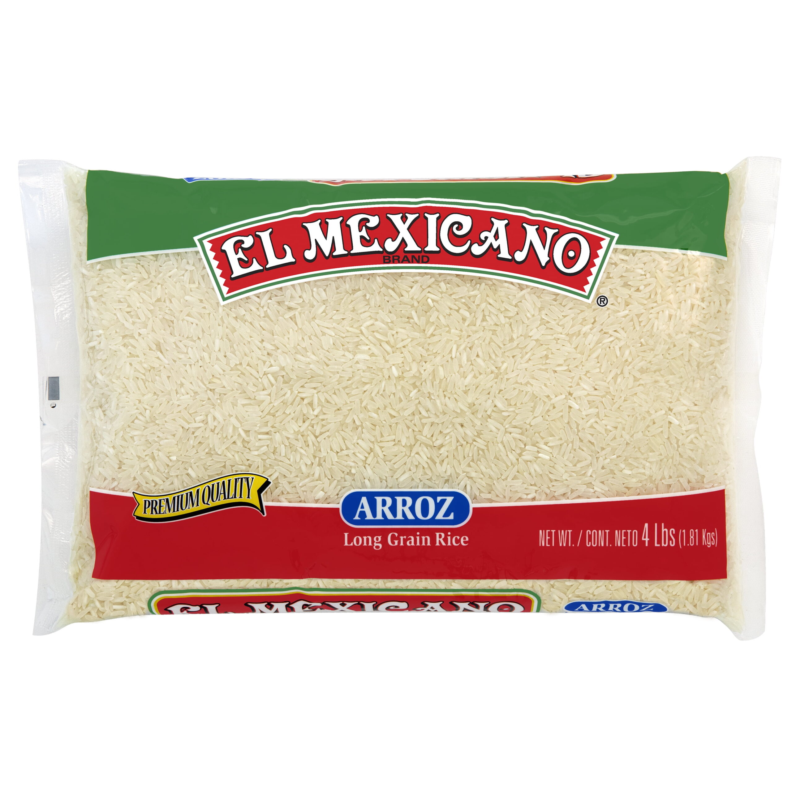 EL MEXICANO LONG GRAIN ENRICHED RICE 4LB