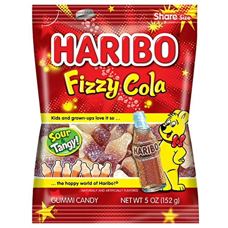HARIBO FIZZY COLA 5OZ
