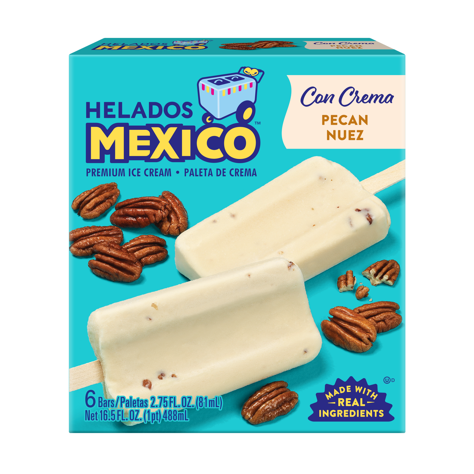 HELADO MEXICO PECAN 6P
