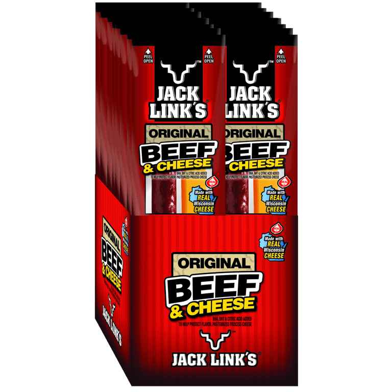 JACK LINKS BEEF STICK & CHEESE 1.2OZ