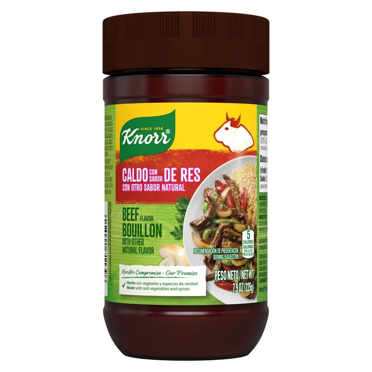 KNORR BEEF FLAVOR BOUILLON 7.9OZ